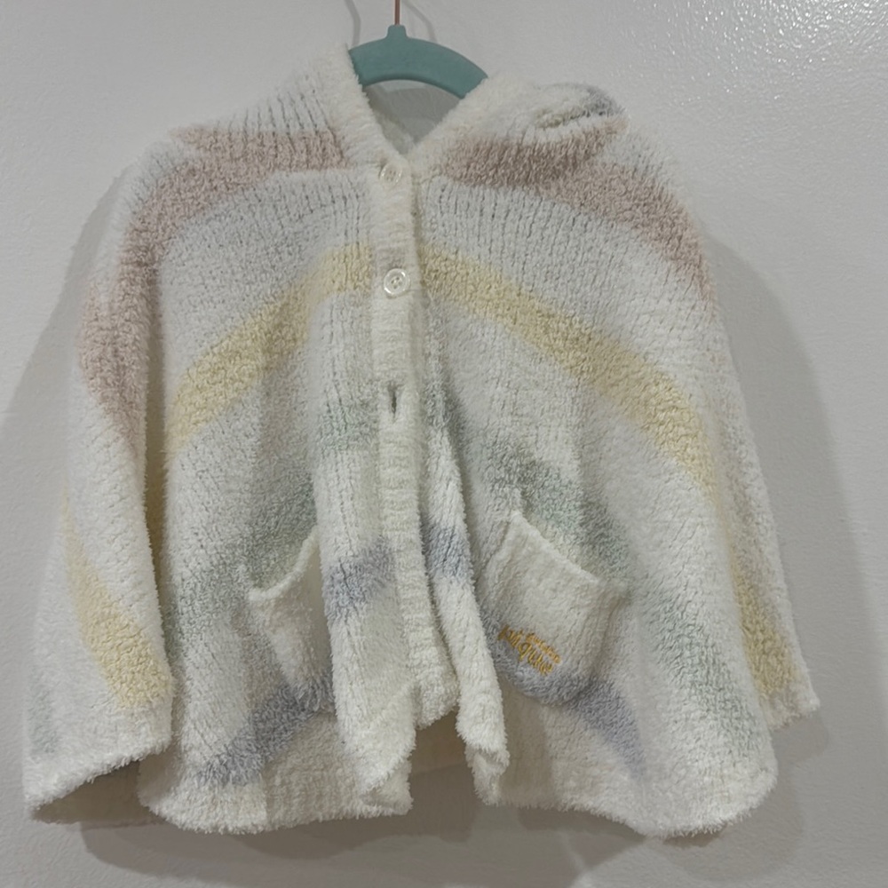Cozy Kids Hooded Jacket - Cream